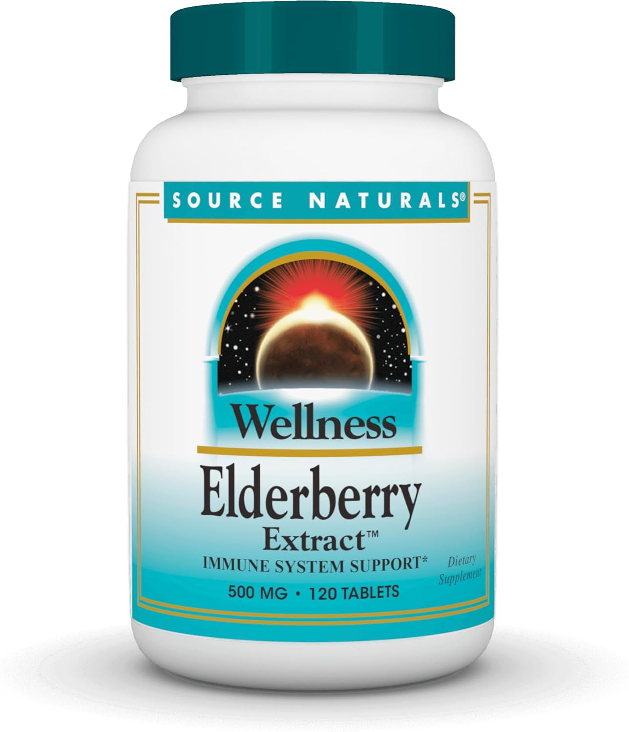 Source Naturals Wellness Extrato de Sabugueiro 500 mg - 120 Comprimidos