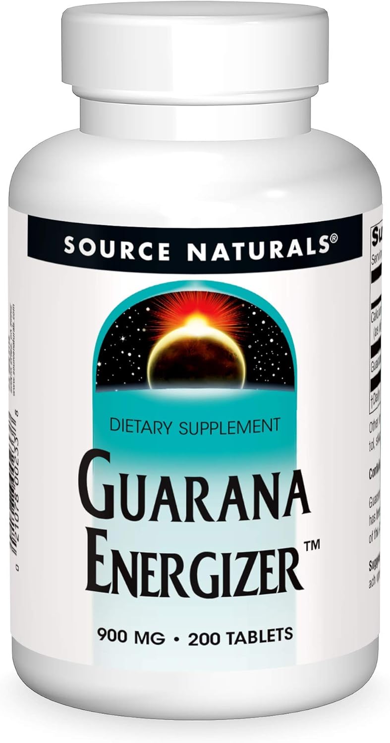 Source Naturals Guaran� Energizante - 900 mg - 200 Comprimidos