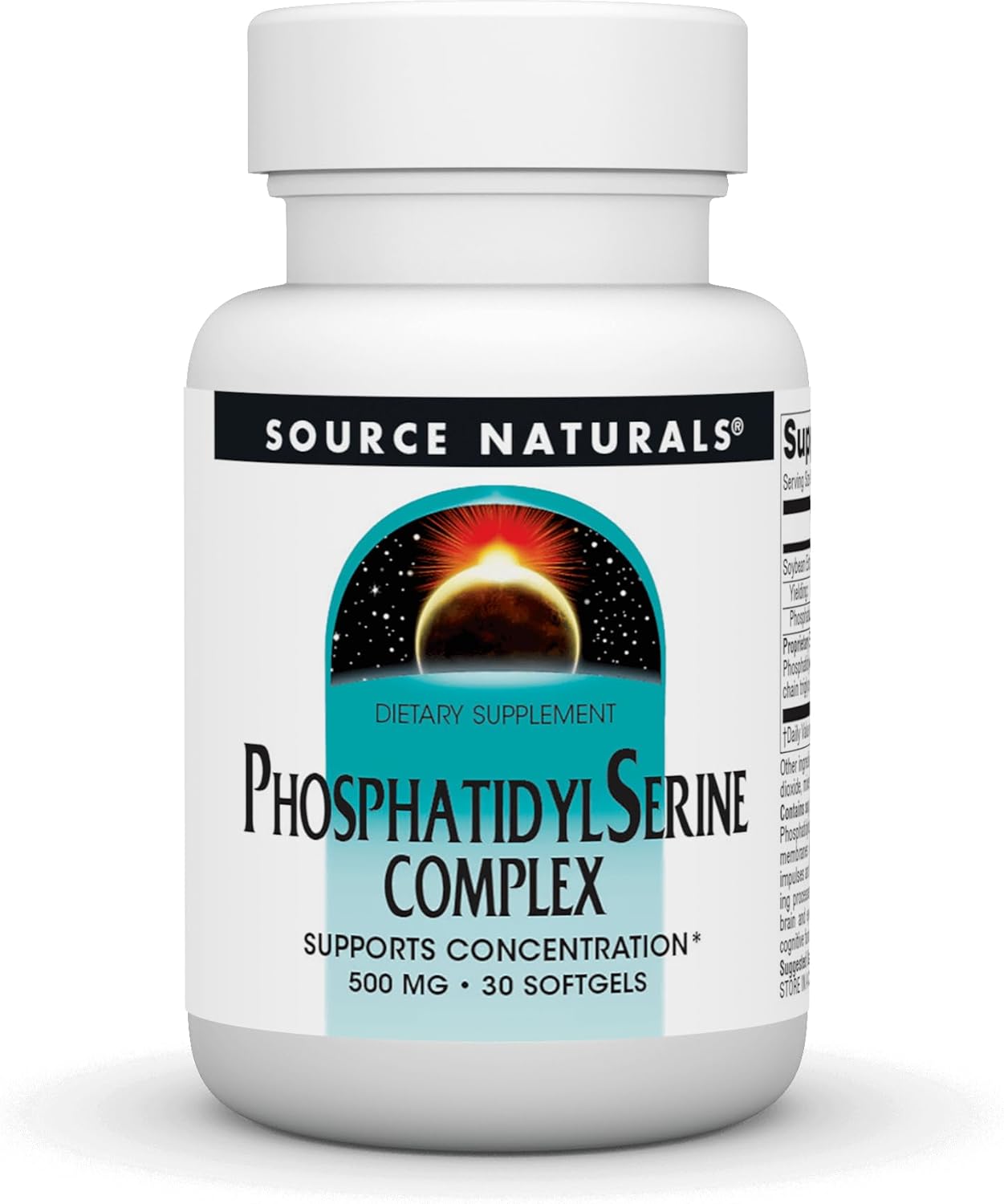 Source Naturals Fosfatidil Serina Estabilizada 500 mg - 30 Softgels