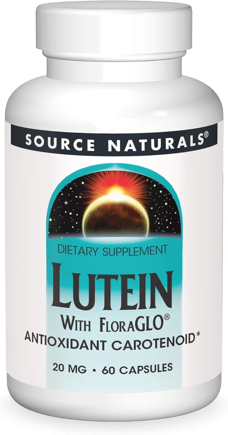 Source Naturals Lute�na com FloraGLO - 20 mg - 60 C�psulas