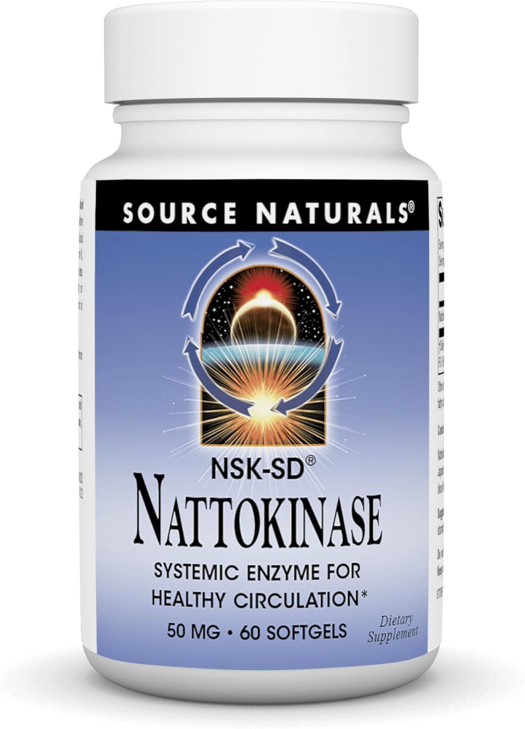 Source Naturals NSK-SD Nattokinase - 50 mg - 60 Comprimidos