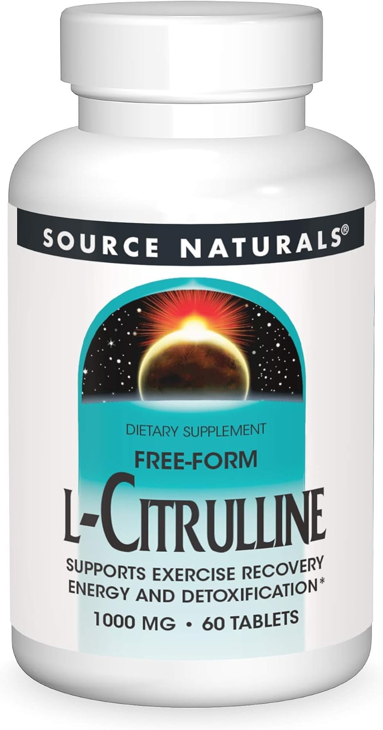 Source Naturals L-Citrulina - 1000 mg - 60 Comprimidos