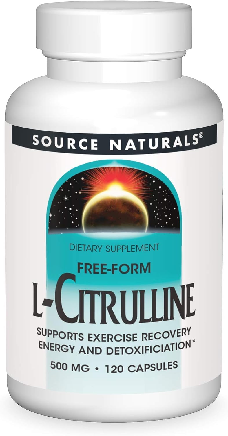 Source Naturals L-Citrulline - 500 mg - 120 C�psulas