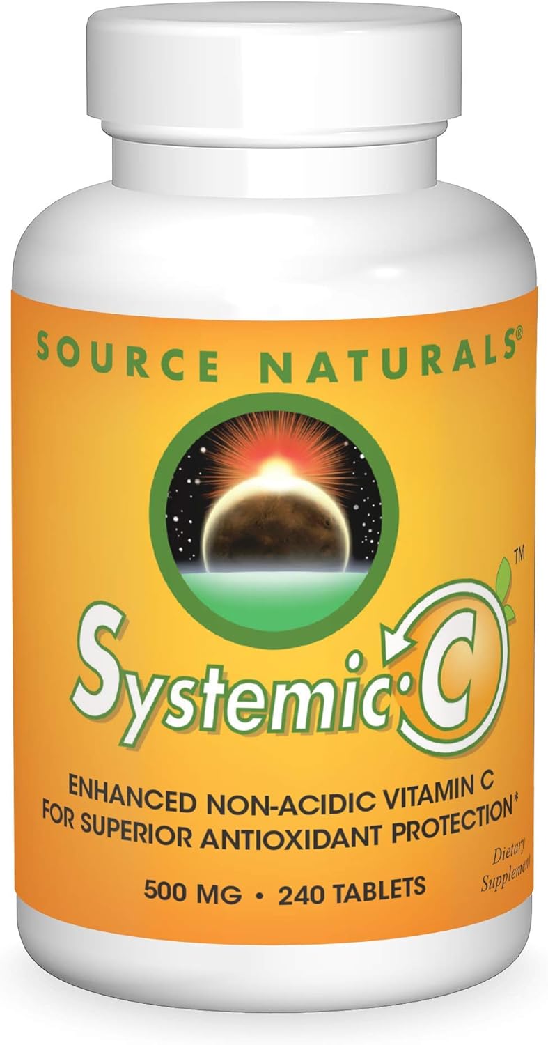 Source Naturals Systemic C - 500 mg - 240 Comprimidos