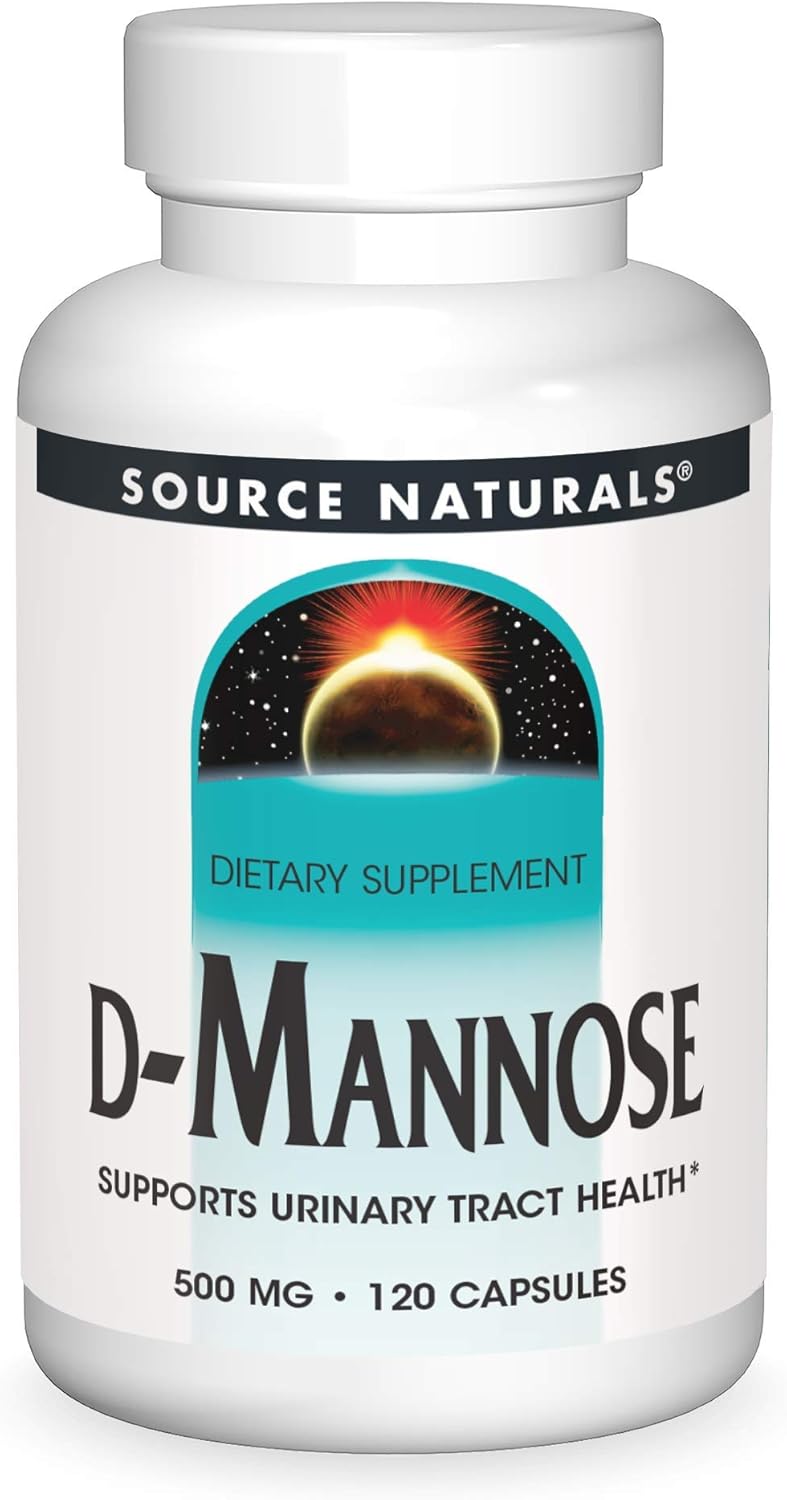 Source Naturals D-Mannose - 500 mg - 120 C�psulas
