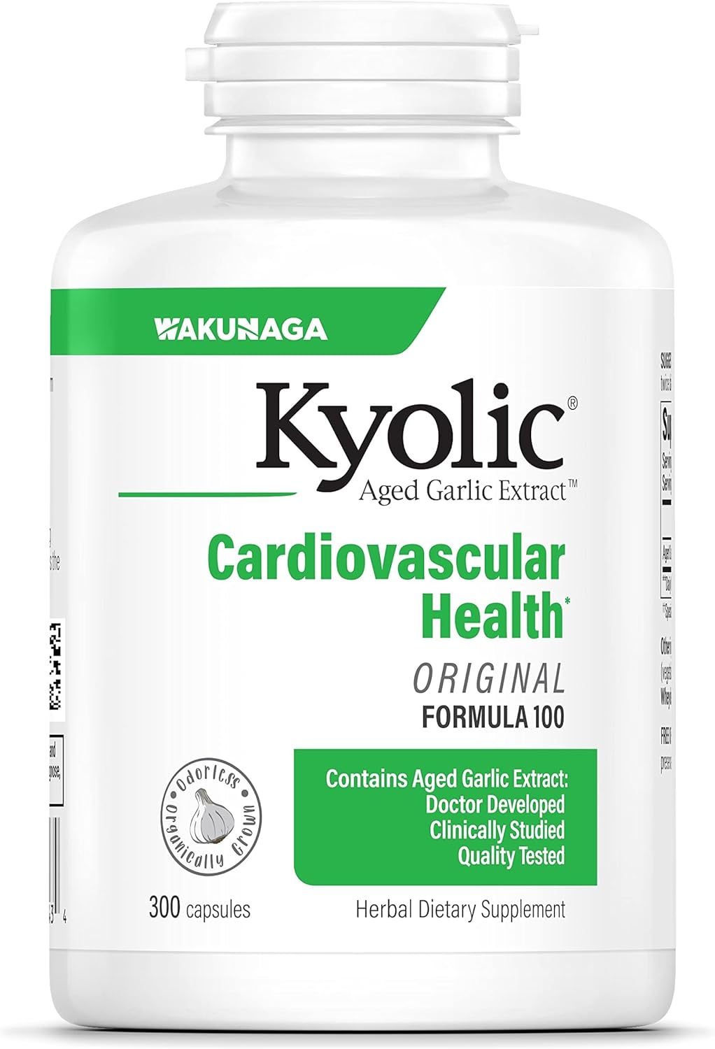 Kyolic Extrato de Alho Envelhecido Frmula 100 - Sade Cardiovascular - 300 Cpsulas