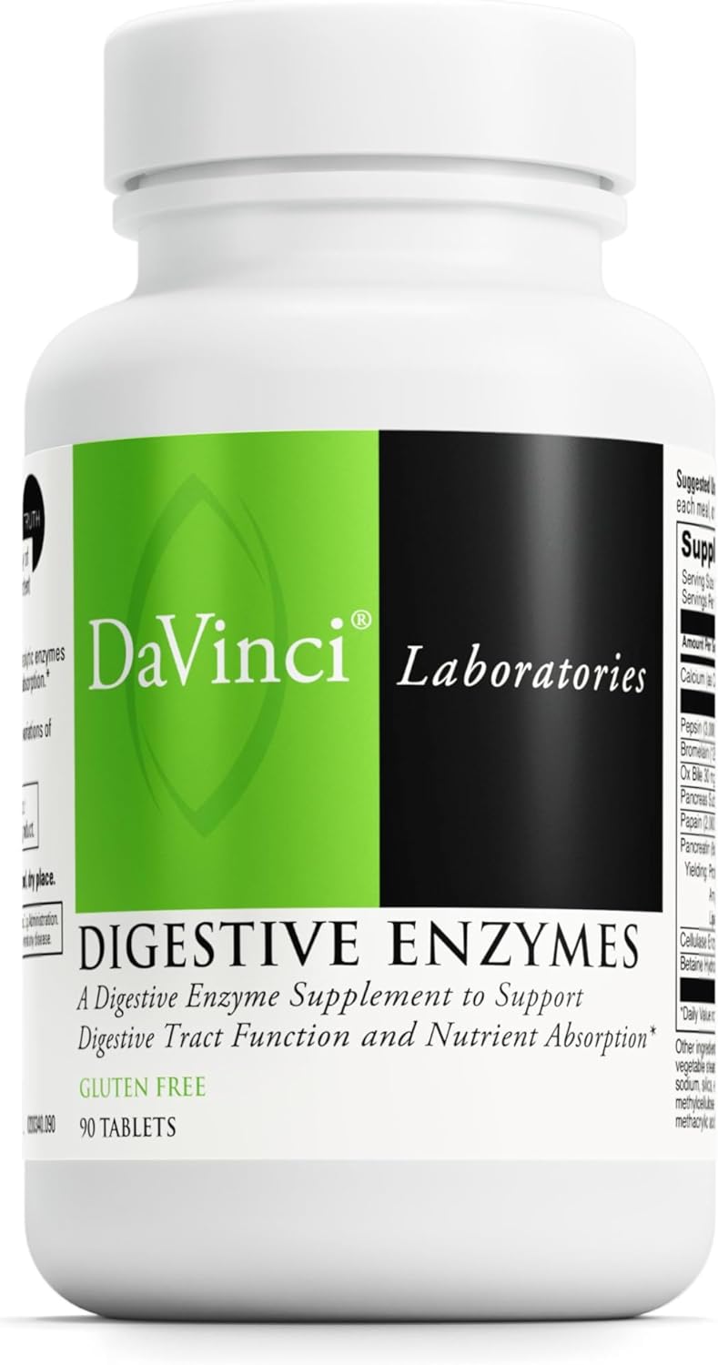 DaVinci Labs Enzimas Digestivas - 90 Comprimidos
