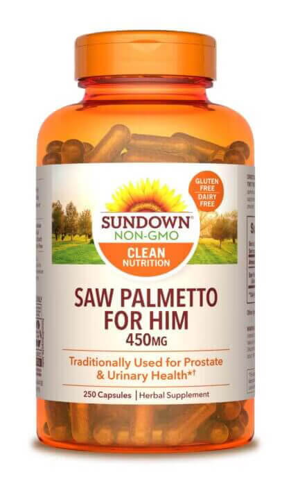 Sundown Naturals Saw Palmetto 450 mg - 250 Cpsulas