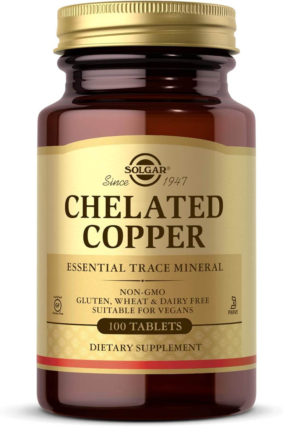 Solgar Chelated Cobre - 100 Comprimidos