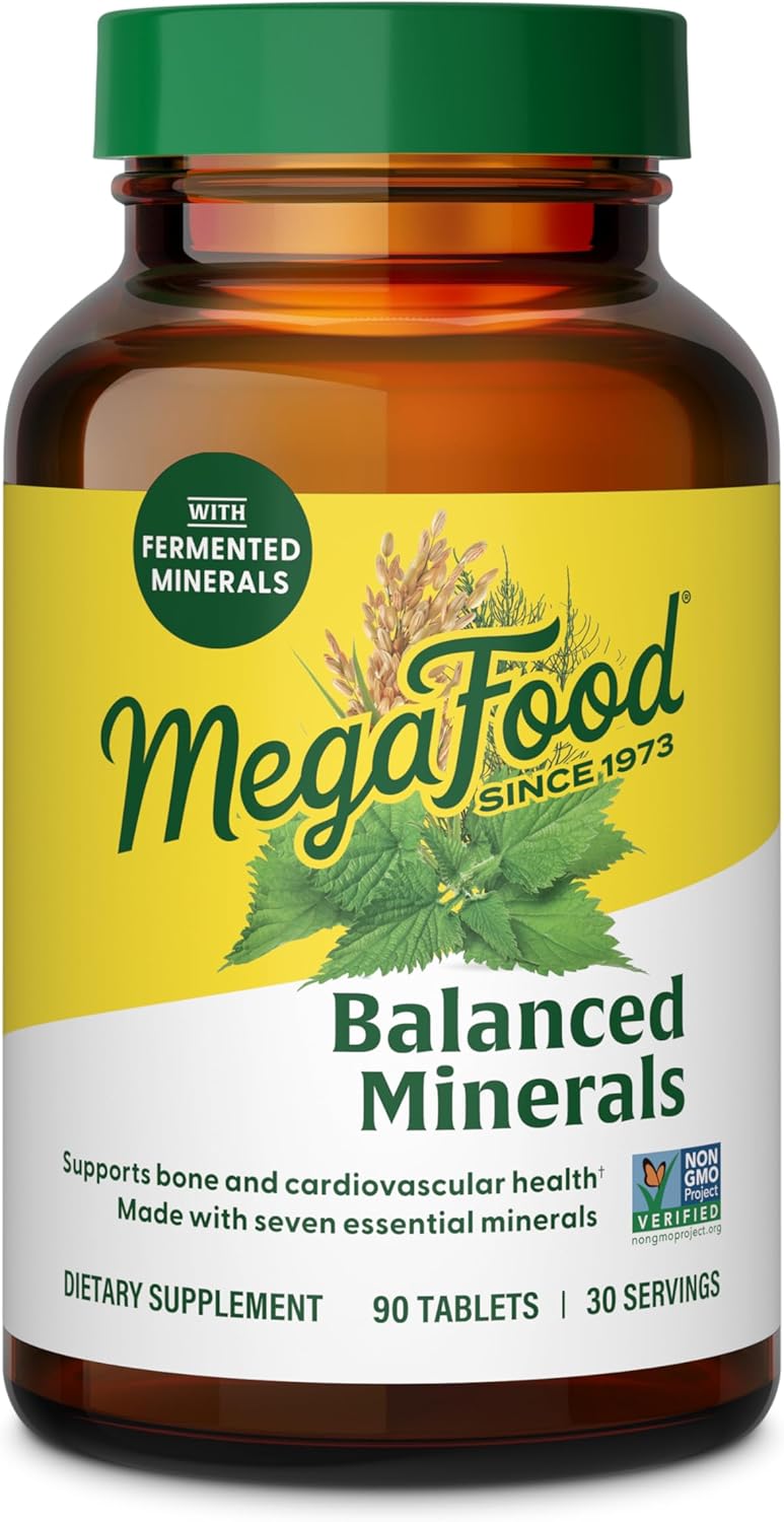 MegaFood Minerais Balanceados - 90 Comprimidos