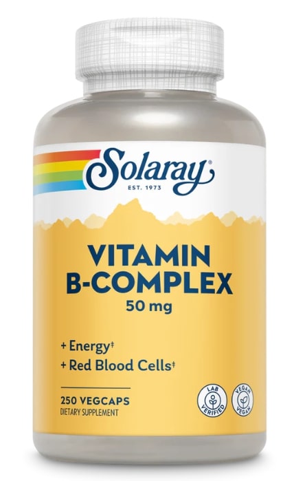 Solaray Complexo de Vitamina B 50mg - 250 C�psulas