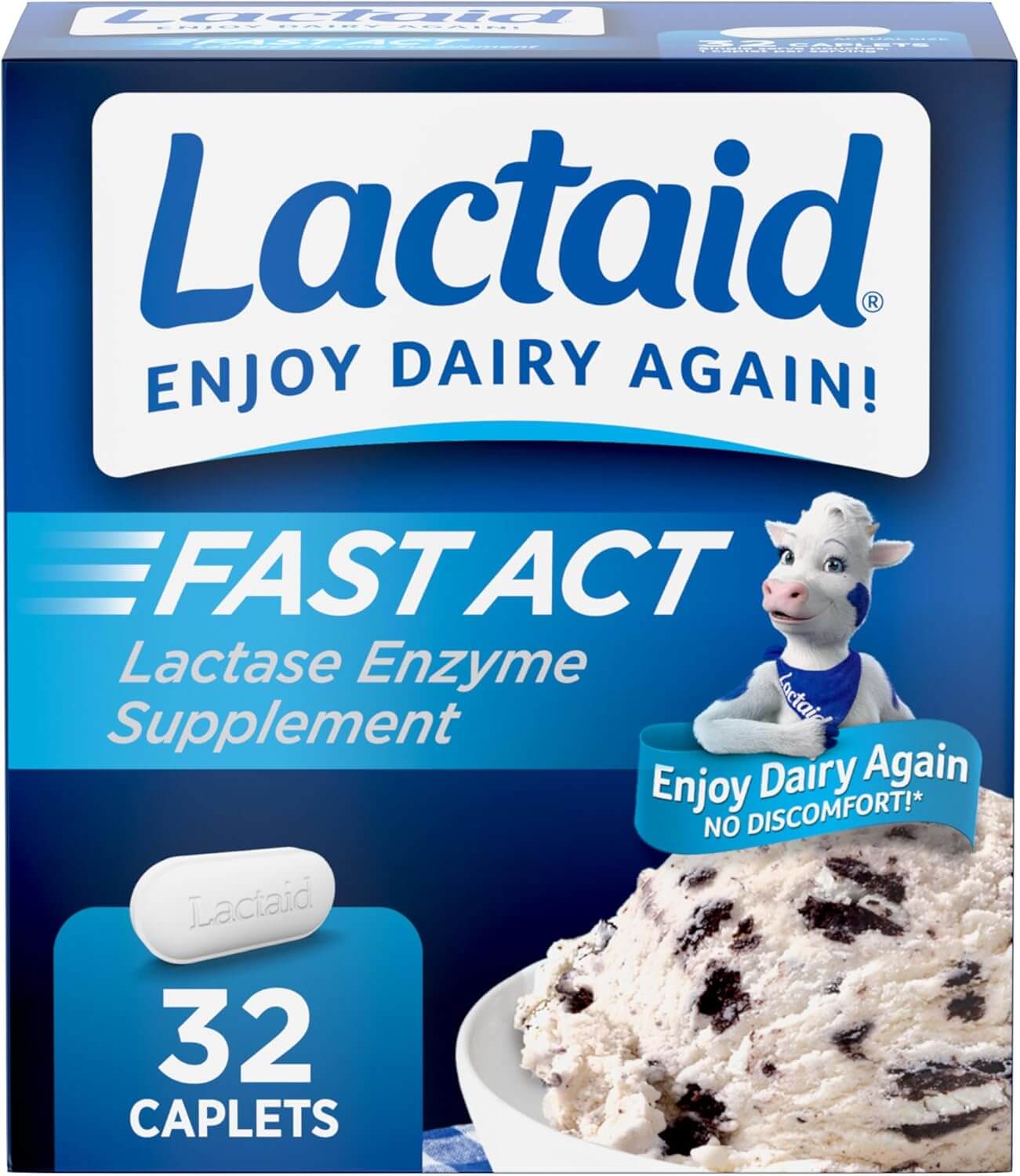 Lactaid Fast Act - 32 Comprimidos