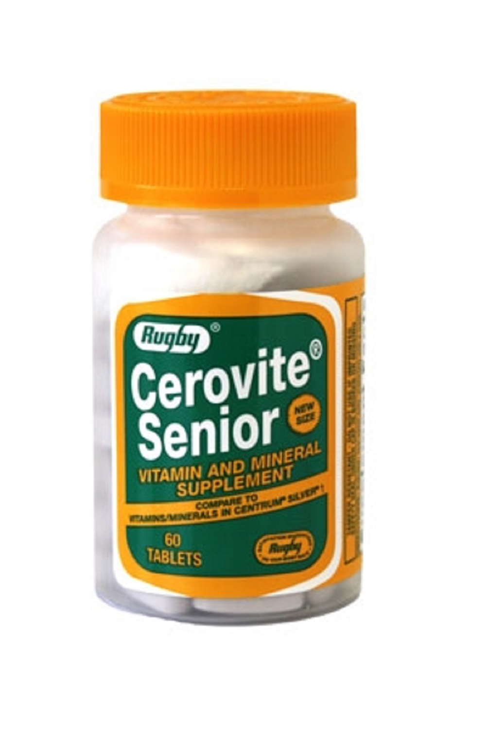 Rugby Cerovite Senior 60 Tabletes Multivitaminicos