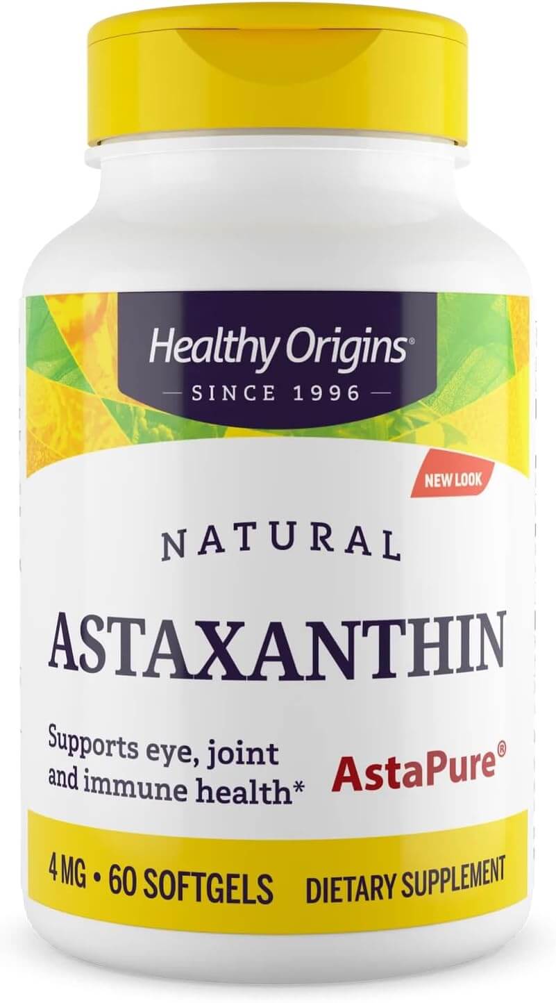Healthy Origins Astaxantina 4 mg - 60 Softgels