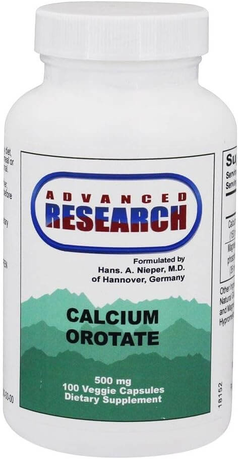 Advanced Research Clcio Orotate 500mg - 200 Comprimidos