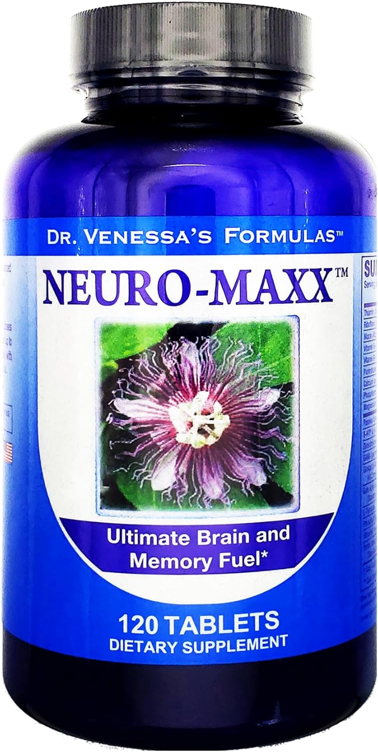 Dr. Venessas Neuro-Maxx Ultimate Brain e Memory Fuel - 120 Comp.