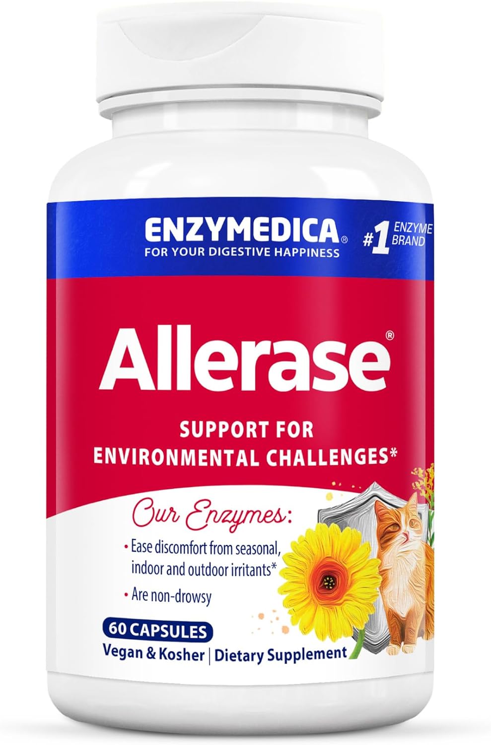 Enzymedica Allerase - 60 Cpsulas