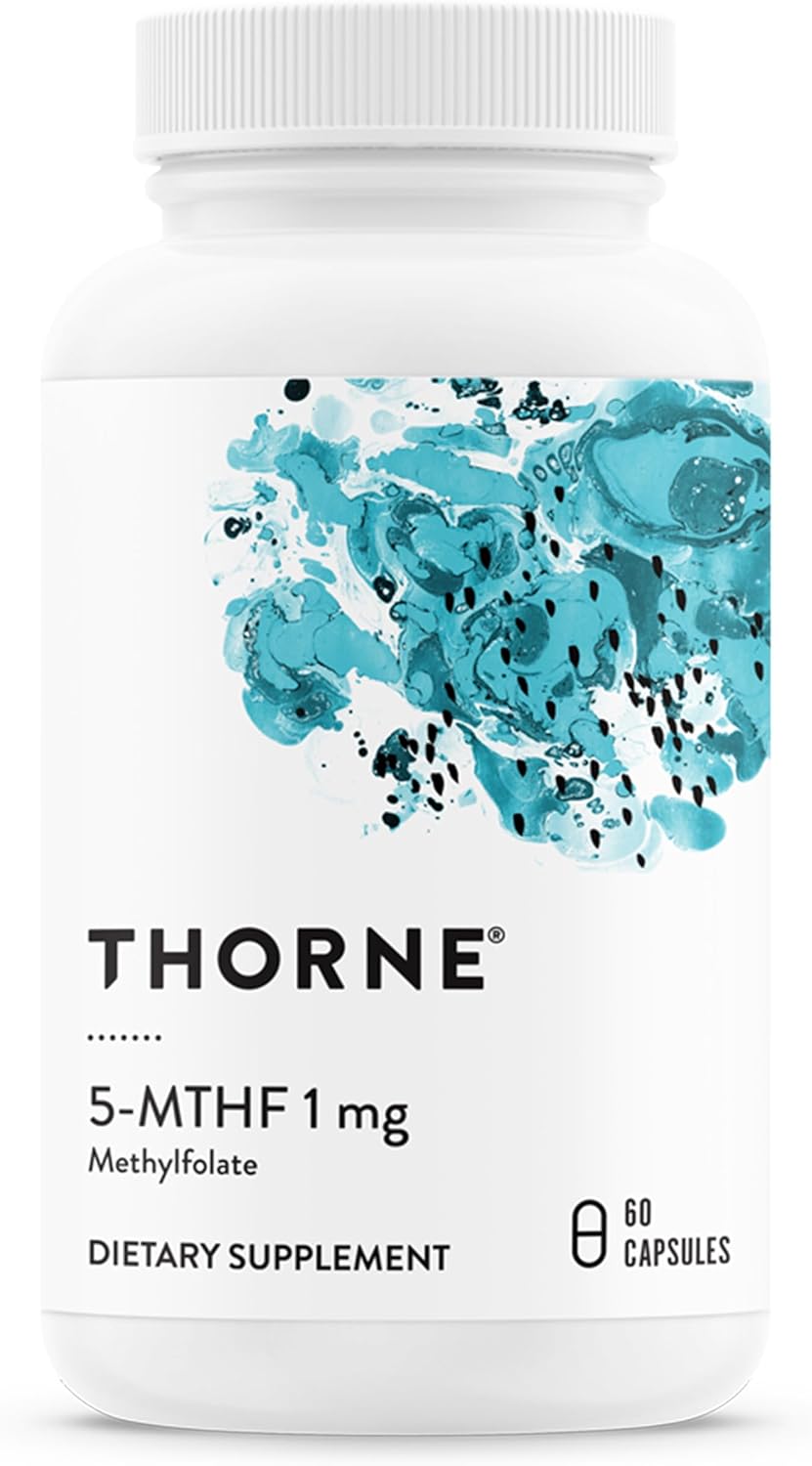 Thorne Research 5-MTHF Metilfolato (Folato B9 Ativo) - 60 Cpsulas