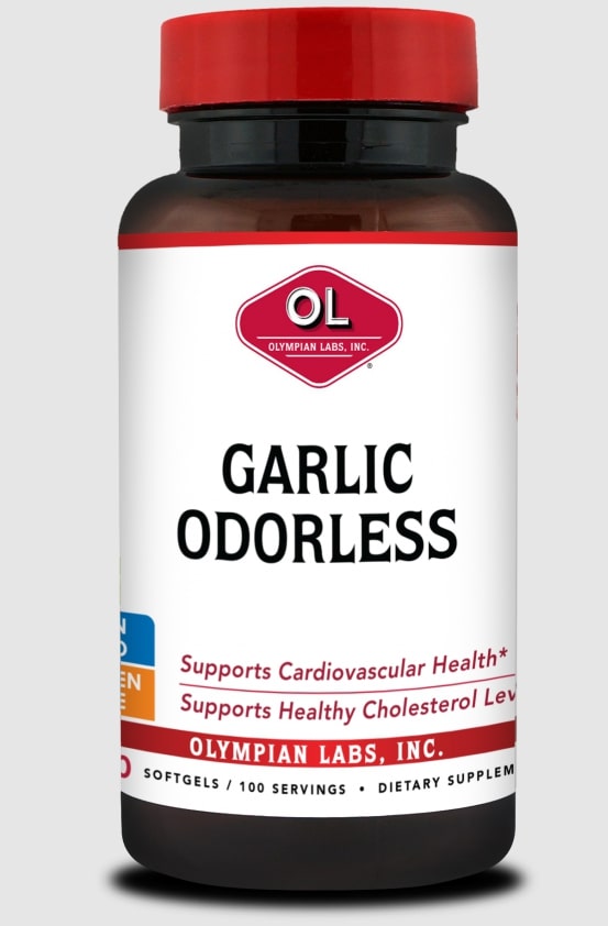 Olympian Labs Alho sem Cheiro - 100 Softgels