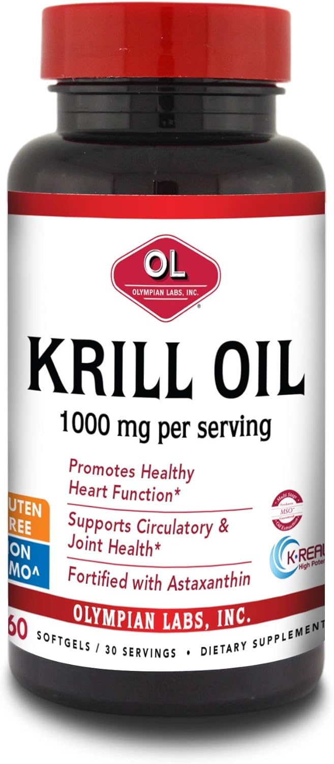 Olympian Labs leo de Krill - 1000 mg - 60 Softgels