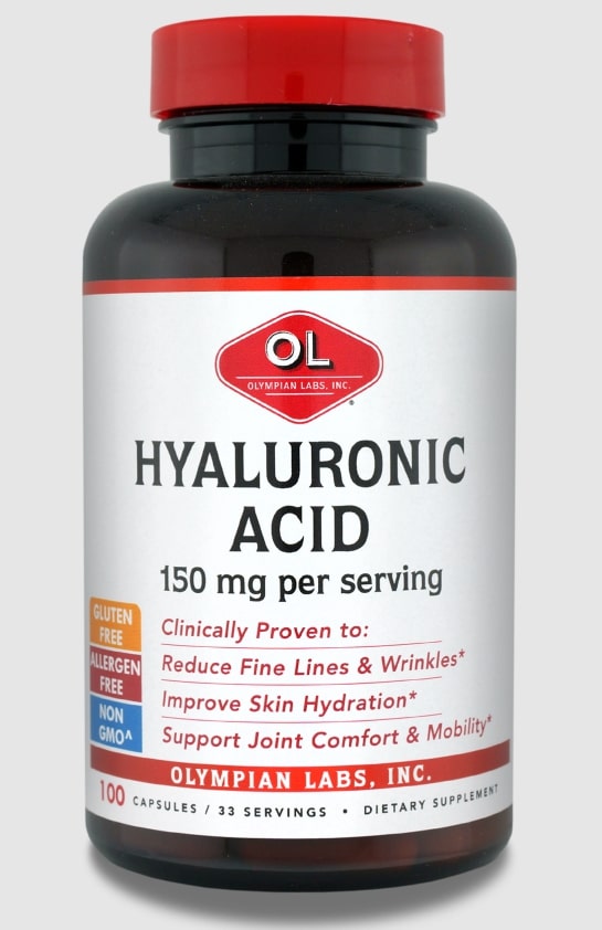 Olympian Labs cido Hialurnico com Colgeno II BioCell - 100 Cpsulas