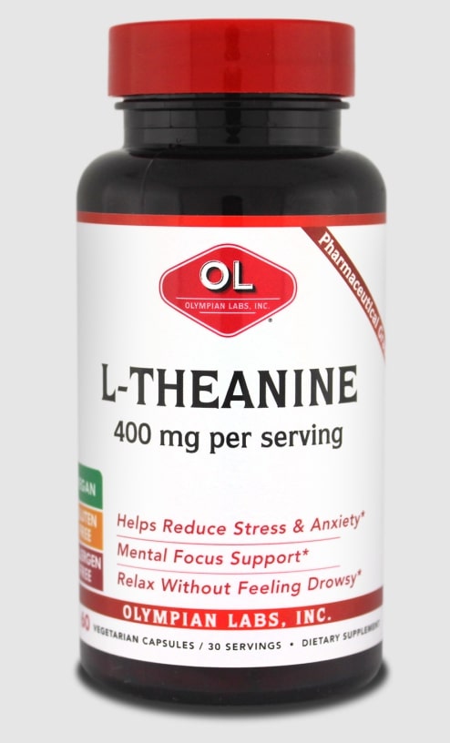 Olympian Labs L-Teanina - 400 mg - 60 Cpsulas