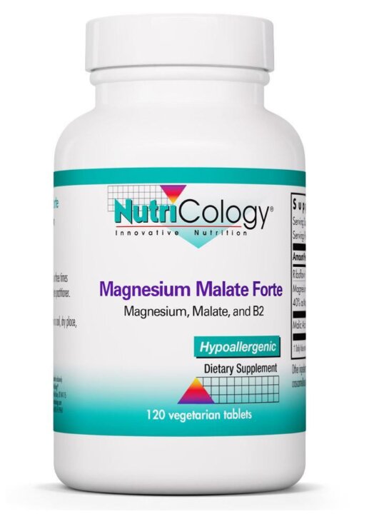 NutriCology Malato de magn�sio Forte - 120 Comprimidos