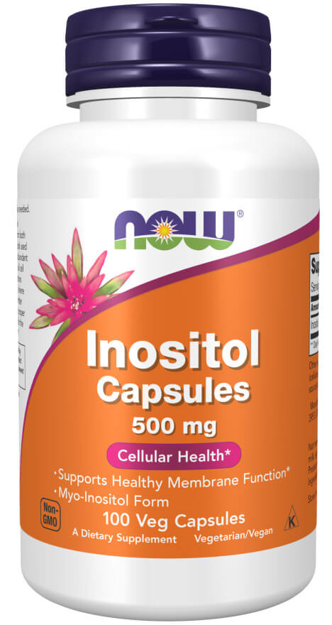 NOW Foods Inositol Suplemento Diettico, 500mg, 100 Cpsulas