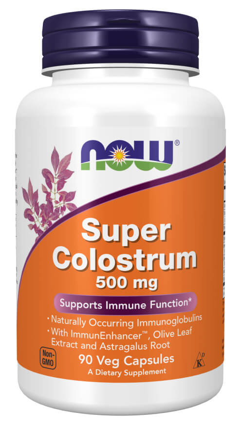 NOW Foods Super Colostro Suplemento Diettico, 500mg, 90 Cpsulas