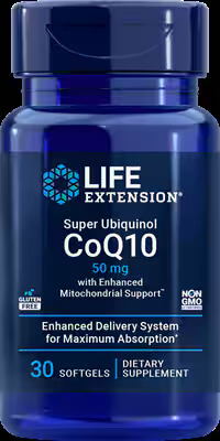 Life Extension Super Ubiquinol CoQ10 - 50 mg - 30 Cpsulas