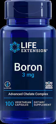 Life Extension Boro - 3 mg - 100 Cpsulas