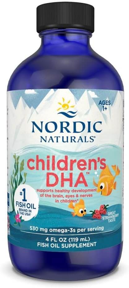 Nordic Naturals Childrens DHA Suplemento Diettico - 4 fl oz (118 mL)