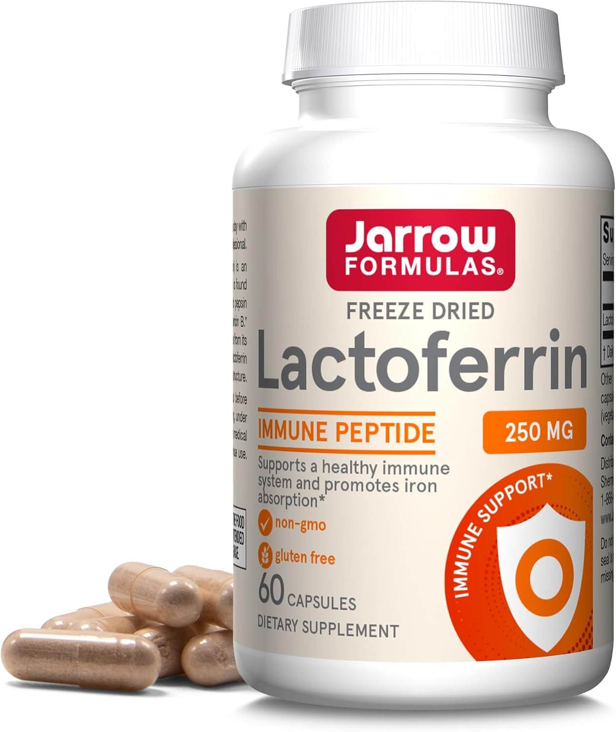 Jarrow Formulas Lactoferrin 250mg - 60 Cpsulas