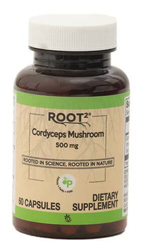 Vitacost-Root2 Cordyceps Mushroom - 500 mg - 60 Cpsulas