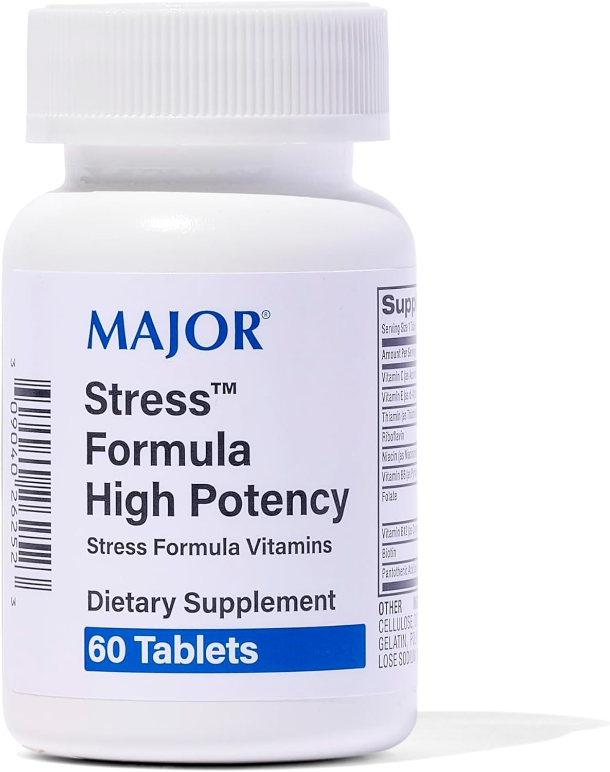 MAJOR Stress Formula - High Potency Stress Formula Vitamins - 60 Tablets
