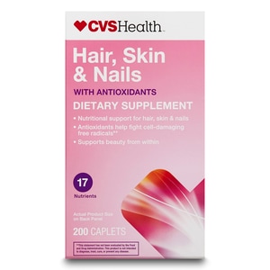CVS Health Hair, Skin and Nails with Antioxidants Tablets
