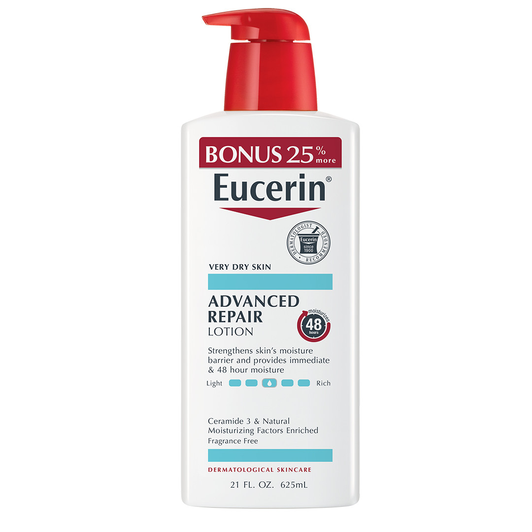 Eucerin Advanced Repair loo para a pele seca, 16.9 Fl Oz