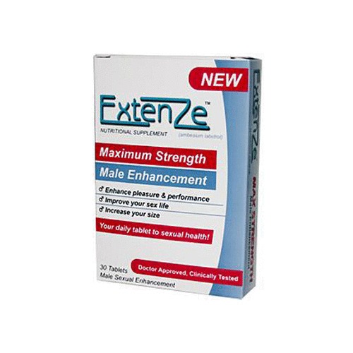 Extenze 0765206 Male Enhancement Tablets, 30 Count