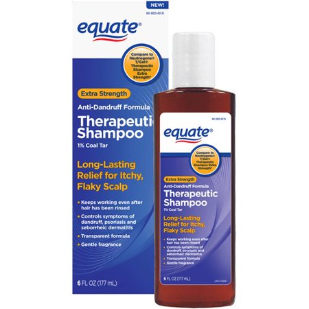Equate Shampoo Teraputico Anticaspa Extra Forte, 6 Fl Oz