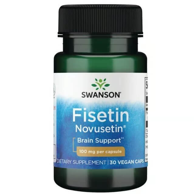 Swanson Ultra Fisetina 100 Mg 30 Cpsulas