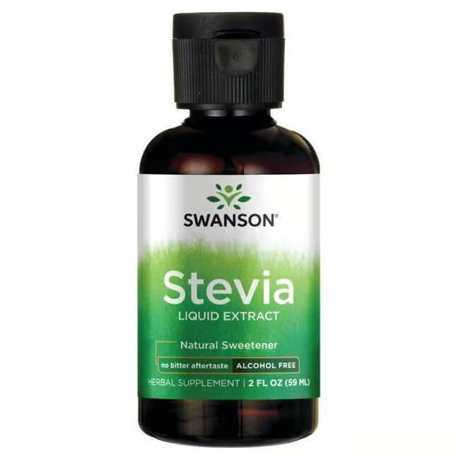 Swanson Premium Stevia Liquido (Sem lcool) - 59 ml