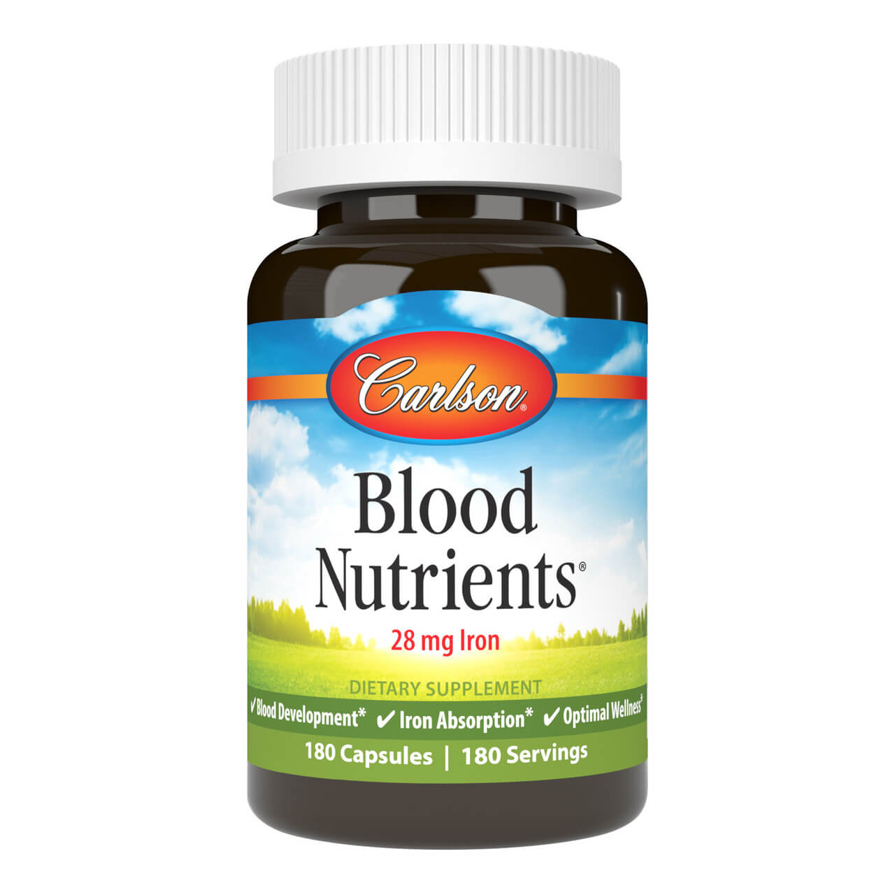 Carlson Labs Nutriente Sanguneo - 180 Cpsulas