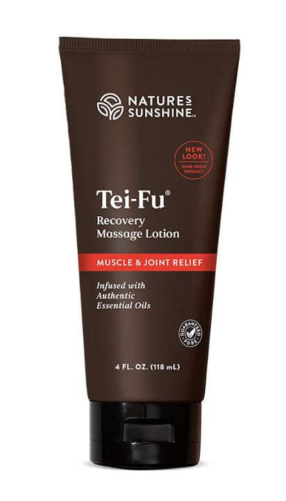  Natures Sunshine Tei Fu Loo de Massagem para Suporte ao Sistema Estrutural (4 oz. Tube)