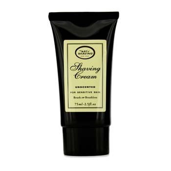 The Art Of Shaving Creme de barbear Unscented 75Ml / 2.5Oz