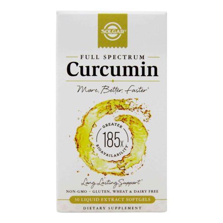 Solgar Full Spectrum Curcumin - 30 Liquid Extract Softgels