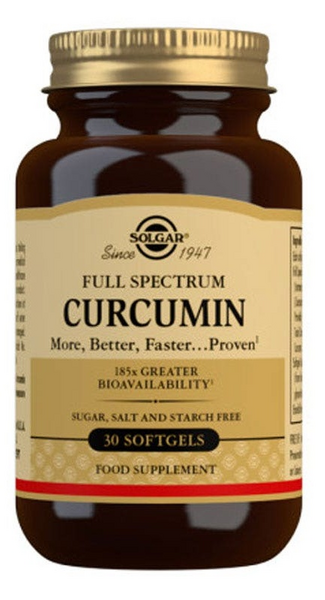 Solgar Full Espectrum Curcumin 30 Perlas