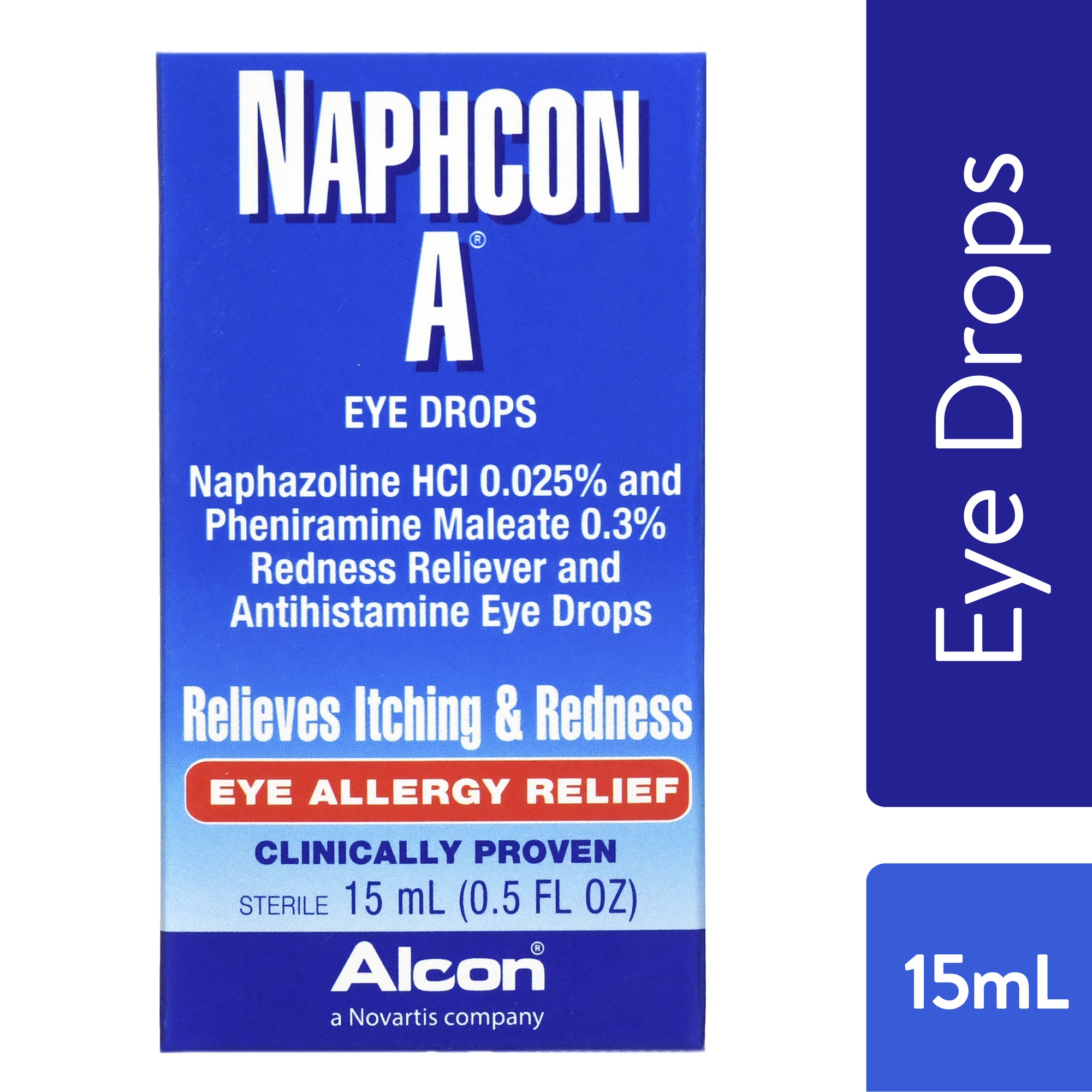 Alcon Naphcon um alvio da alergia ocular cai 15 ml por