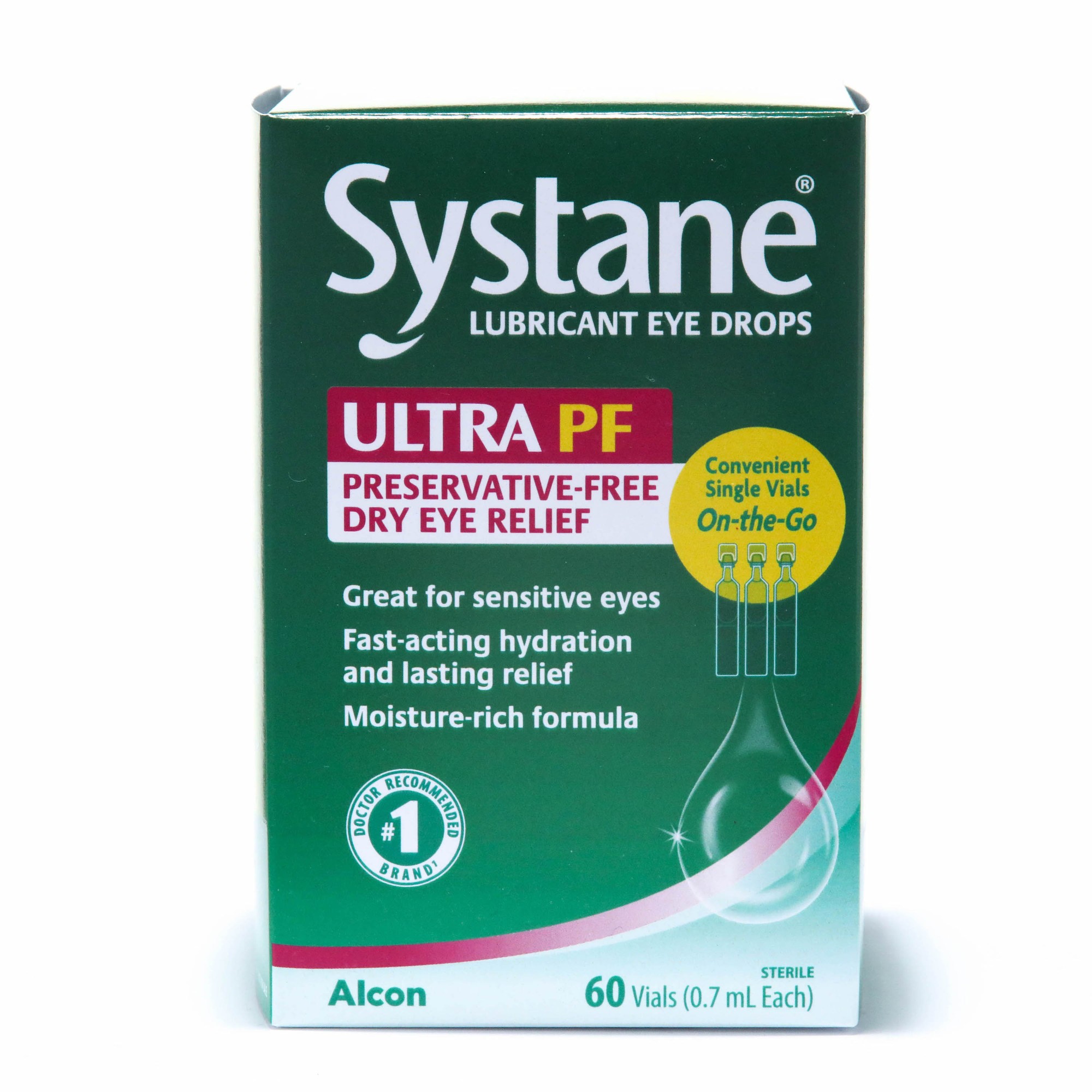 Systane Frascos para colrios ultra lubrificantes - 60ct