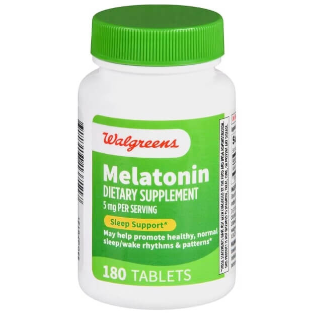 Walgreens Melatonina 5mg - 180 unidades