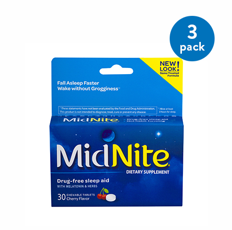 MidNite Natural Sleep 30 tabletes